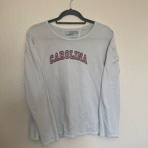 Tan, Cream White Long Sleeve Carolina Shirt